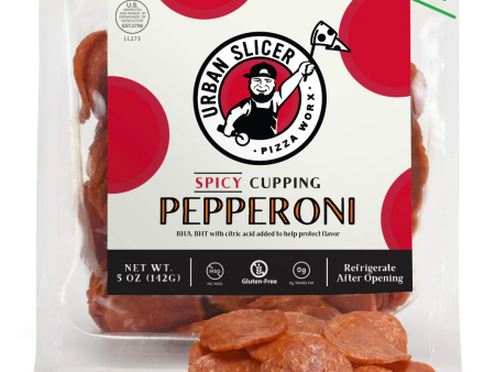 Urban Slicer Pizza Spicy Cupping Pepperoni Supply