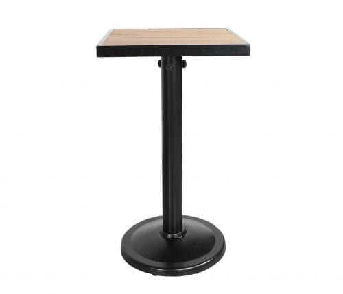 Kensington 24″ Square Pedestal Balcony Table Online now