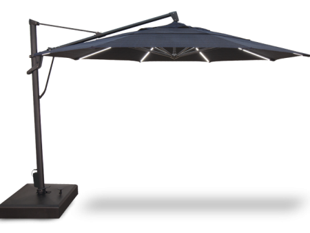 In Stock 13  Starlux LED Cantilever Umbrella For Cheap