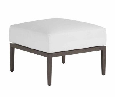 SANTA BARBARA ALUMINUM OTTOMAN Online now