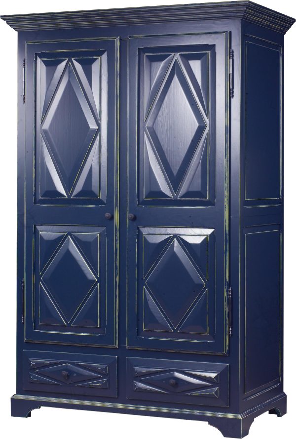 Diamond Point Armoire For Sale