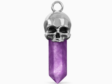 Cranium Crystal Charm For Discount