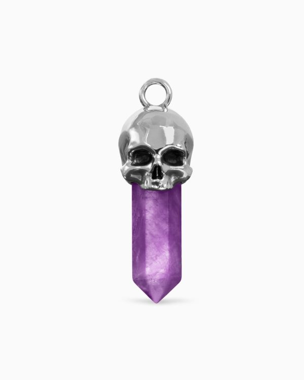 Cranium Crystal Charm For Discount