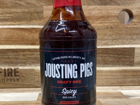 Jousting Pigs Spicy BBQ Sauce Online Hot Sale