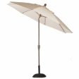 9′ CRANK AUTO TILT UMBRELLA Fashion