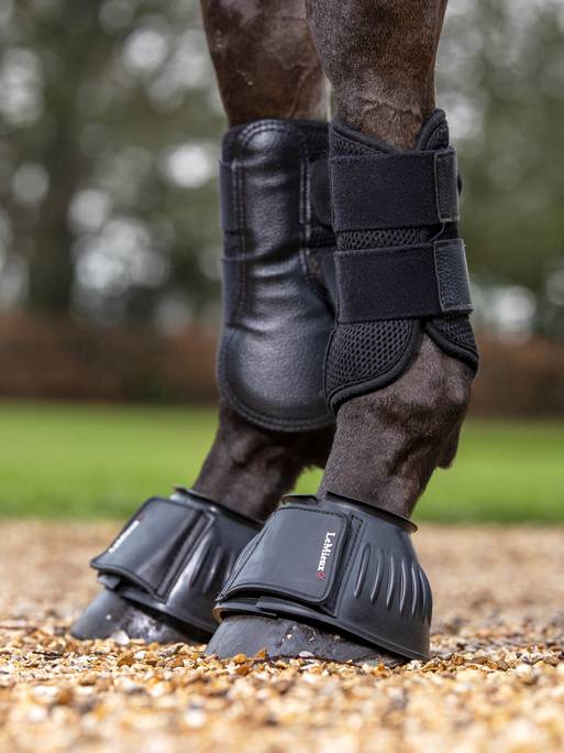 Rubber Bell Boots Black X-Large Online now