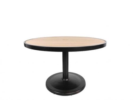 Kensington 48″ Round Pedestal Dining Table For Discount