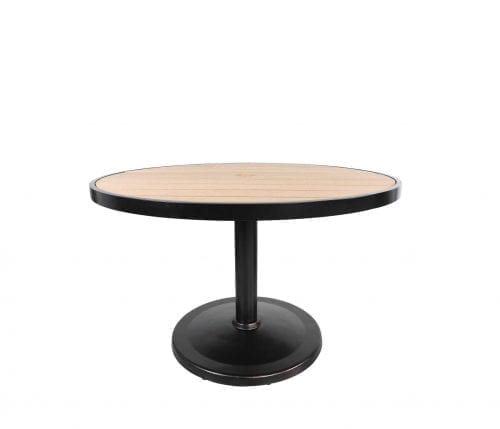 Kensington 48″ Round Pedestal Dining Table For Discount