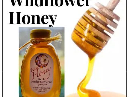 Huckle Bee Farms Wild Flower Raw Unfiltered Honey Online Sale