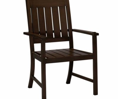 CLUB CROQUET ALUMINUM ARM CHAIR For Discount