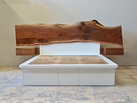 Live Edge King Trundle Bed For Cheap