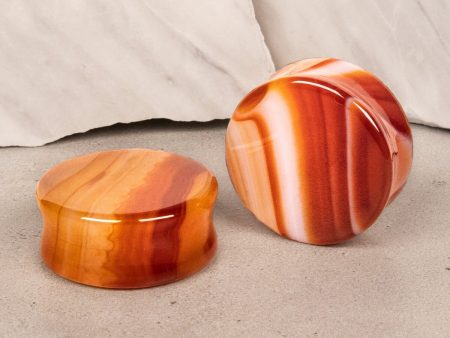 Ember Agate Plugs Online Hot Sale