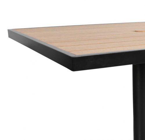 Kensington 24″ Square Pedestal Balcony Table Online now