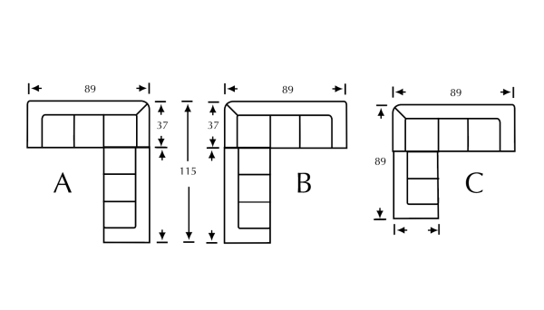 Design Line Sectional For Cheap