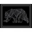 Bear Outdoor Mat - 12’ x 9’ Black Grey For Cheap