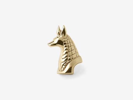 Anubis Threadless End (14K Gold) For Sale