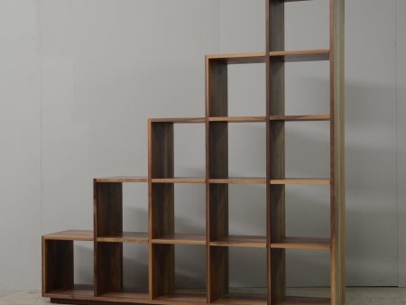 Walnut Modern Bookcase Online now