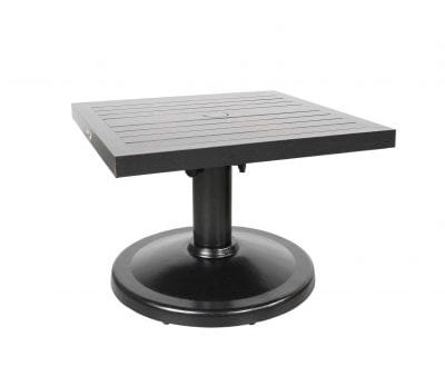 Monaco 24  Square Pedestal Side Table Cheap