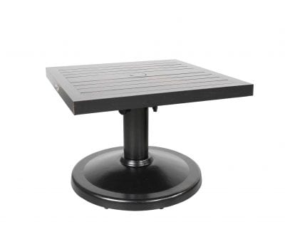 Monaco 24  Square Pedestal Side Table Cheap