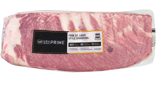 Prairie Fresh USA Prime Frozen St. Louis Style Pork Ribs Online Hot Sale