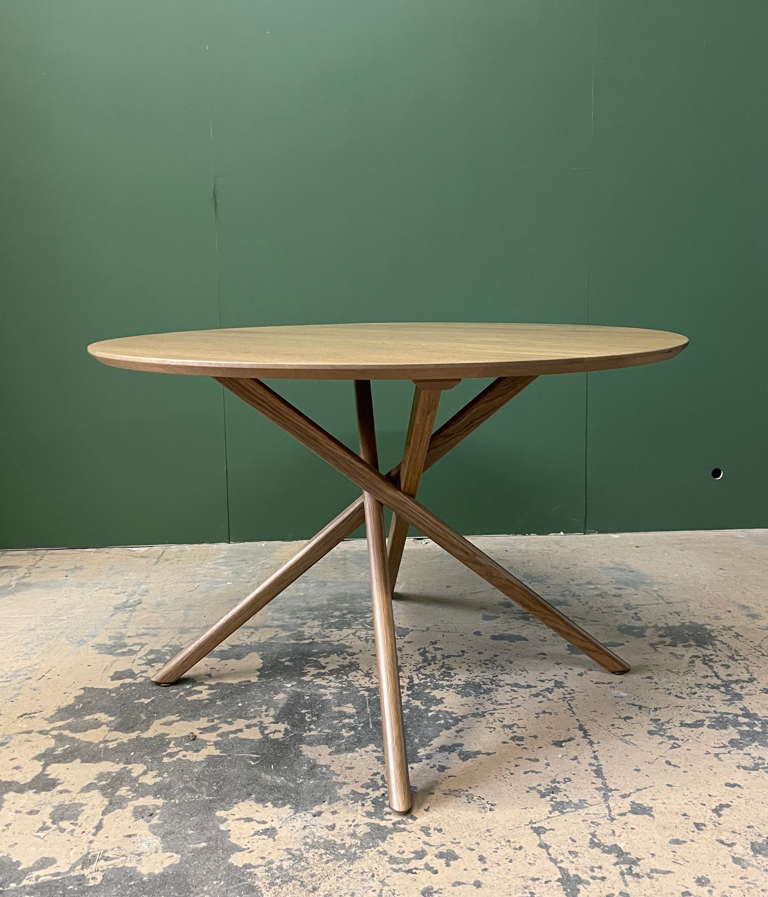 *Clearnace* 48  White Oak Flynn Table: Sombrero Fashion