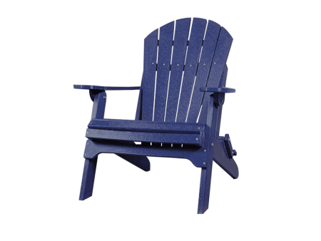 Kanyon Living Folding Adirondack Chair - Solid Colors For Discount