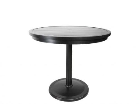 Monaco 48″ Round Pedestal Bar Table Online Sale