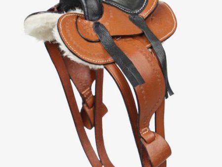 Toy Pony Western Saddle Tan Cheap