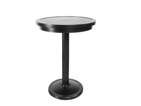 Monaco 30″ Round Pedestal Bar Table Discount