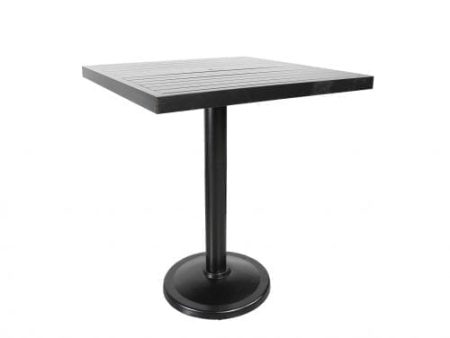 Monaco 36″ Square Pedestal Bar Table For Cheap