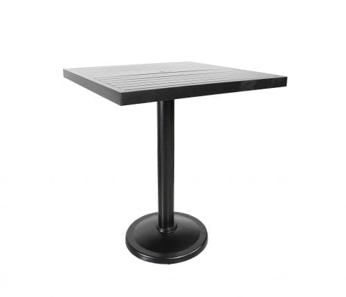 Monaco 36″ Square Pedestal Bar Table For Cheap