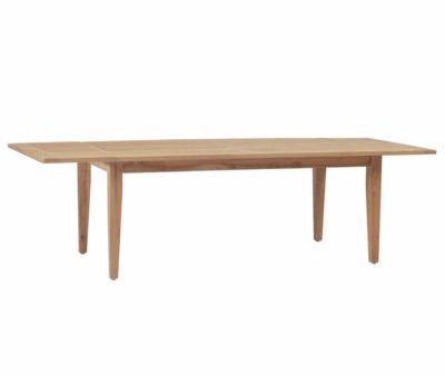 RECTANGULAR FARM EXTENSION TABLE For Discount