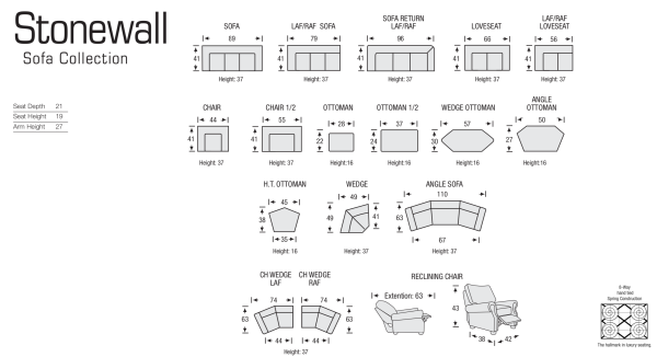 Stonewall Sectional Online now