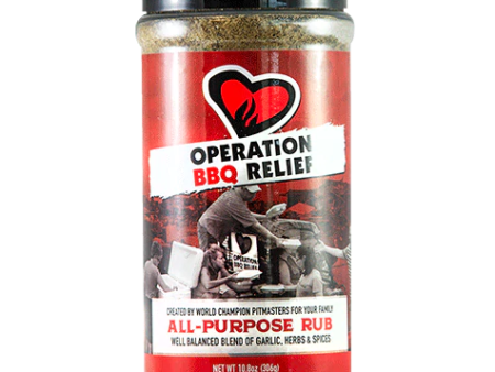 Operation BBQ Relief All Purpose Rub For Discount