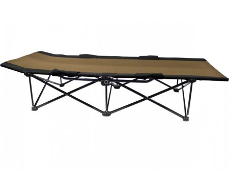 Big Bear Camp Cot Sierra Black For Discount