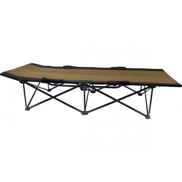 Big Bear Camp Cot Sierra Black For Discount