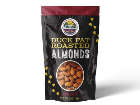 All-Natural Duck Fat Roasted Almonds For Cheap