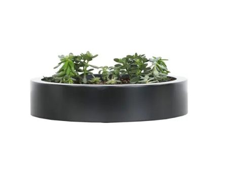 York Low 16  Round Medium Planter For Sale