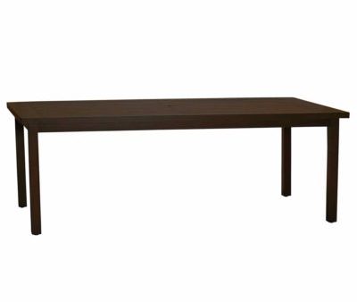 CLUB ALUMINUM RECTANGULAR DINING TABLE Online Sale