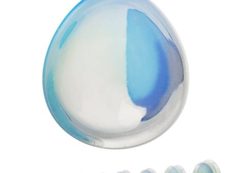 Opalite Teardrop Plugs Online now