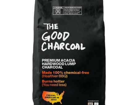 The Good Charcoal Company Premium Acacia Lump Charcoal Supply