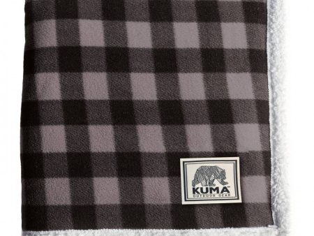 Lumberjack Sherpa Throw Grey Black Plaid For Discount