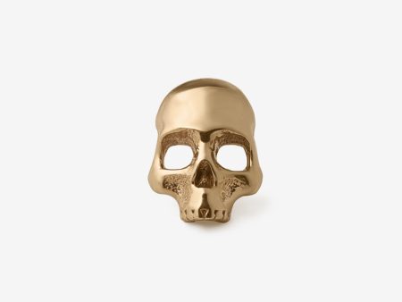 Cranium Threadless End (14K Gold) Online now