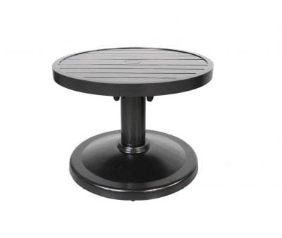 Monaco 24″ Round Pedestal Side Table Discount