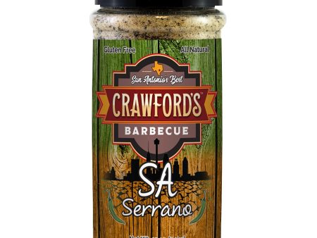 Crawford s Barbeque SA Serrano Rub Discount