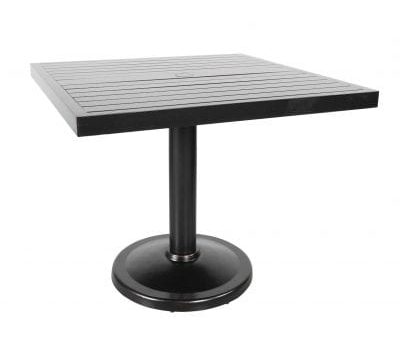 Monaco 36  Square Pedestal Dining Table Fashion