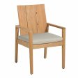 ASHLAND TEAK ARM CHAIR Fashion