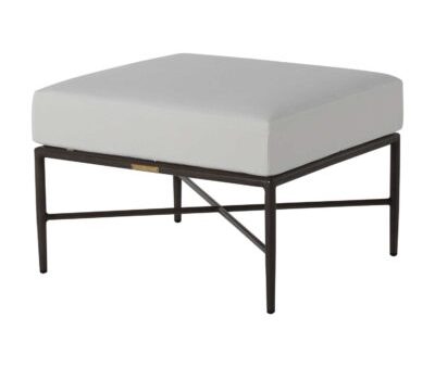 CARMEL ALUMINUM OTTOMAN Online now