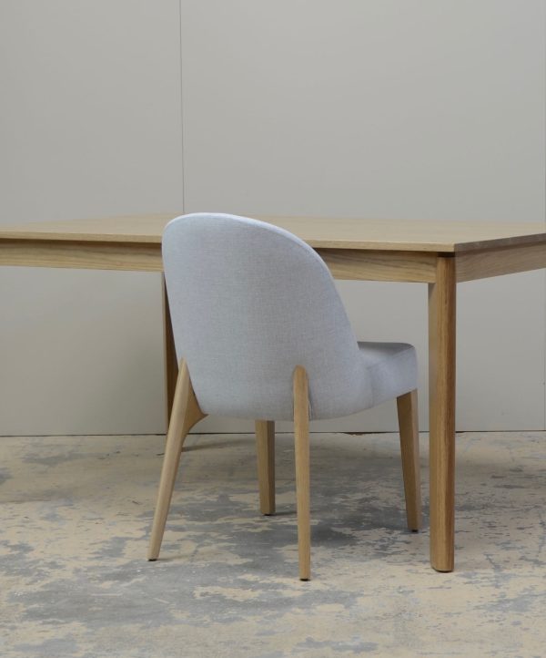 4 In Stock Fabric Aspen Side Chairs For Sale