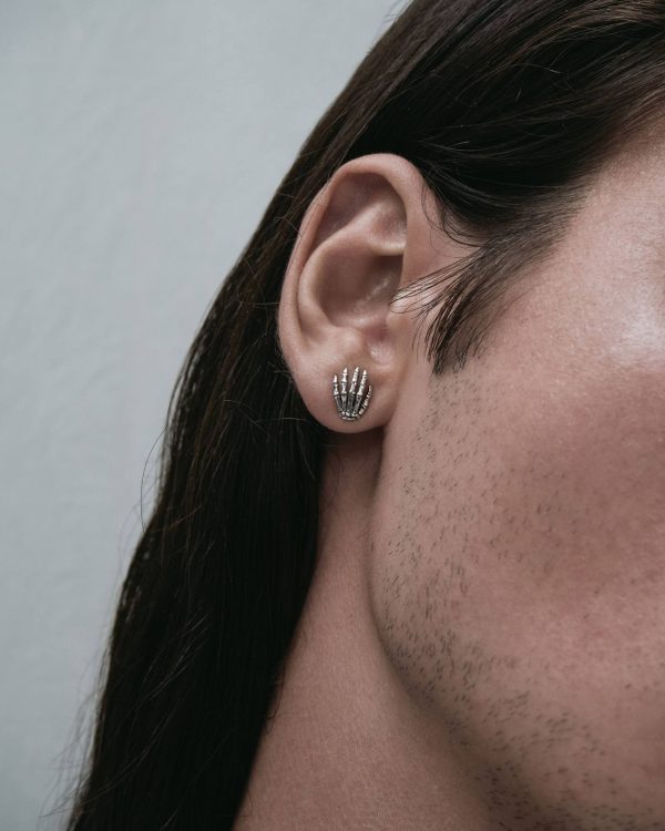 Reaper Stud Earrings Discount